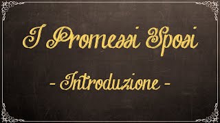 I promessi sposi  01  Introduzione [upl. by Elocel]