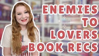 ENEMIES TO LOVERS ROMANCES  book recommendations [upl. by Ynaffyt]