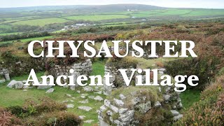 Chysauster Ancient Village amp Fogou  Penzance  Cornwall History  Roman Britain  Before Caledonia [upl. by Nodnalb745]