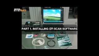 EFI SCAN  SCANNER FOR OBDI MOBD TOYOTA amp LEXUS VEHICLES [upl. by Oriane641]