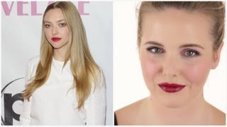 Makeup Look I did on Amanda Seyfried  Red Carpet by Monika Blunder [upl. by Balthasar283]