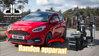 Ford Fiesta versnellingsbak vervangen en Banden apparaat gekocht [upl. by Ahsinhoj77]