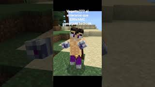 ElRichMC consiguió bedrock minecraft shorts vegetta777 elrichmc [upl. by Auqinahc]