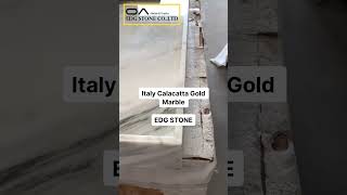 Calacatta Gold marble bathroom vanity tops [upl. by Yllom]