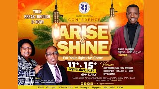 SPIRITUAL WARFARE TEACHINGS BY APOSTLE JOB AGYO  REVIVAL DAY 3 ARISE amp SHINE CONFERENCE [upl. by Merrilee747]