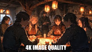 Medieval Solarys City Vibes 4K  Relaxing Lo Fi Beats for Study amp Chill [upl. by Ergener945]