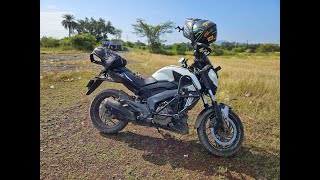 Ride amp Testing Dominar with Mechanical Upgrades  Performance amp Handling Review [upl. by Irahk]