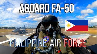 Aboard at the FA50 Fighter Jets  Philippines [upl. by Carly]