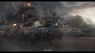 Avengers Endgame Portals Scene 720p [upl. by Ynaffik]