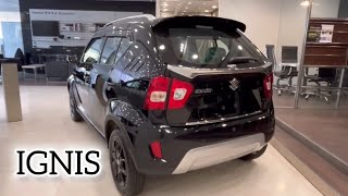 Maruti IGNIS Zeta Black  Feature Price Interior Full Review  IGNIS 2024 [upl. by Idhem743]