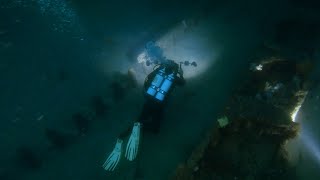 Diving the SS Tuggerah Wreck  4K [upl. by Ahsika]