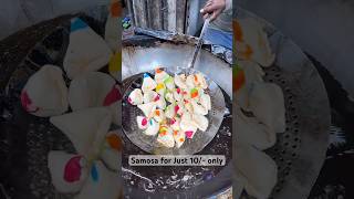 Most Famous Colourful Samosa of Kanpur 😍😱 shorts indianstreetfood samosa [upl. by Adiasteb939]