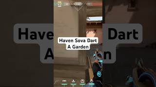 Haven Sova Dart  A Garden 🏹 valorant valoranttips gaming [upl. by Sarson]