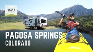 Ep 206 Pagosa Springs Colorado  RV travel camping kayaking RVlife [upl. by Alejandrina]