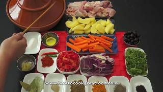 Chicken Tagine Recipe  Simple Easy Tajine Tajina Moroccan الطاجين [upl. by Idolla]