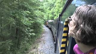 Riding the Blue Ridge Scenic Railway [upl. by Camey]