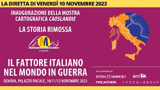 X Festival di Limes Il fattore italiano nel mondo in guerra  la diretta di venerdì 10 novembre [upl. by Nageet]