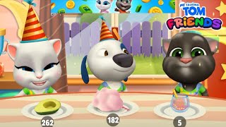 🐷Day 163🐮My Talking Tom Friends🦁Chamor Games [upl. by Nafets]