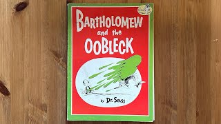 Ash reads Bartholomew and the Oobleck by Dr Seuss [upl. by Ahsain]