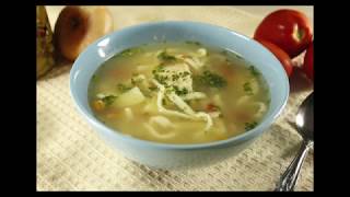 Ciorba de pui cu taitei de casa quotChicken soup with homemade noodlesquot [upl. by Stillman226]