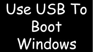 How to convert USB into a Bootable Device [upl. by Aikemehs]