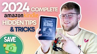 The ULTIMATE Kindle Tips amp Tricks Video 25 TIPS Updated for 2024 [upl. by Znarf]