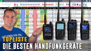 TOP 10 💎 Die besten Handfunkgeräte im Amateurfunk [upl. by Einnok]