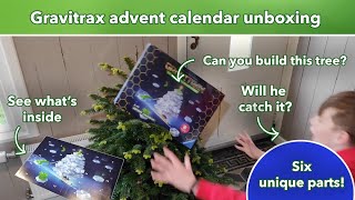 Gravitrax Advent Calendar Unboxing with surprise [upl. by Tiphani]