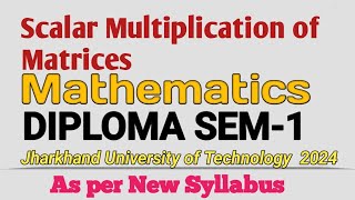 Scalar Multiplication of Matrix  Questions based on addition subtraction and scalar Multiplication [upl. by Henderson854]