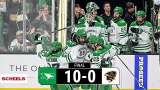 UND Hockey  Highlights vs Manitoba  10723 [upl. by Trula]