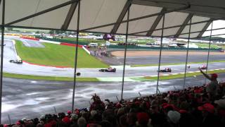 Silverstone GP 2011 Village B Grandstand video 1 [upl. by Flodur]