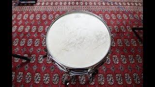 Kentville Drums Kangaroo Hide Snare Drum Head  Drummers Review [upl. by Templas538]