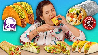 Mexican Moms Rank EVERY Mexican Fast Food Compilation [upl. by Sallyanne]