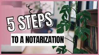 How to Notarize Any Document  5 Steps [upl. by Eenwat]