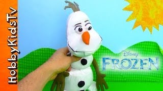 Disney Frozen Olaf Summer Melting by HobbyKidTV [upl. by Norek]