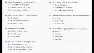 Listening FCE Test Part 4 with answers 03 [upl. by Genesa376]