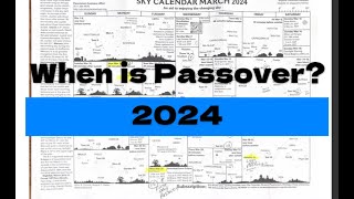 When is Passover in 2024 and how to Figure it out Biblically passover passover2024 Christian [upl. by Adnak]