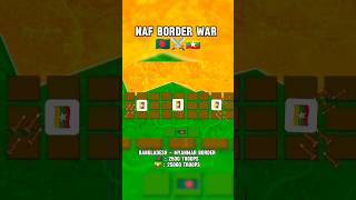 Bangladesh vs Myanmar  The History of Naf War 2000  Bangladesh Army vs Myanmar Army [upl. by Bakerman764]