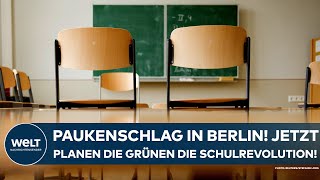 BERLIN Jetzt planen die Grünen die Schulrevolution Keine Hausaufgaben kein Sitzenbleiben mehr [upl. by Nazay180]