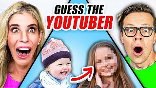 Guess The BABY YouTuber Challenge [upl. by Atiuqahs]