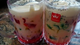 falooda recipe in Tamil [upl. by Lirrad]