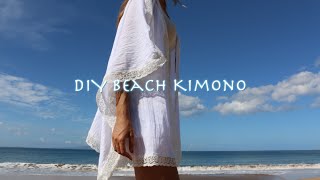 DIY Beach Kimono [upl. by Aerona]