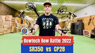 BOWTECH BOW BATTLE 2022 SR350 vs CP28 [upl. by Lavinie970]