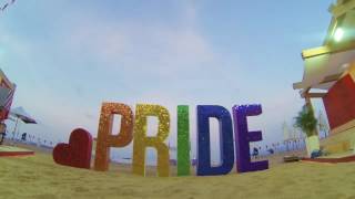 YouTube Beach Pride Transformation YouTubeCannes [upl. by Elyod]