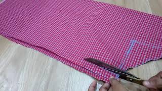 Kitchen Apron Cutting And Stitching [upl. by Darice]