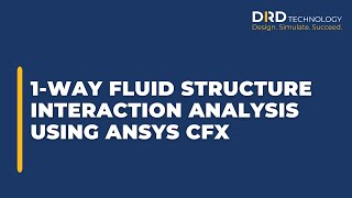 1way FluidStructure Interaction or FSI analysis using ANSYS CFX and Thin Wall Baffles [upl. by Ungley]