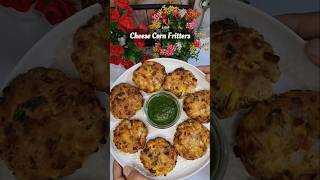 Cheese Corn Fritters🌽🧀😋 shortsvideo shorts [upl. by Ogg616]