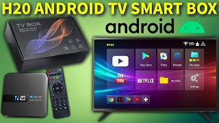 H20 Android SmartBox  Unboxing and Preview 2023 [upl. by Aleahs]