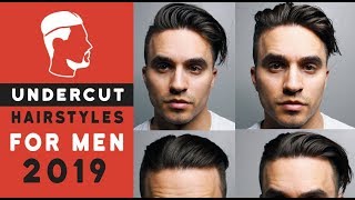 Unique Ways to Style Your Undercut  Mens 2019 Hairstyles [upl. by Tibold]