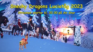 Sneaky Dragons Luciatåg 2023 [upl. by Duaner]